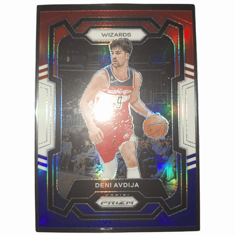 2023-24 Panini Prizm NBA Deni Avdija #261 RWB Red White Blue