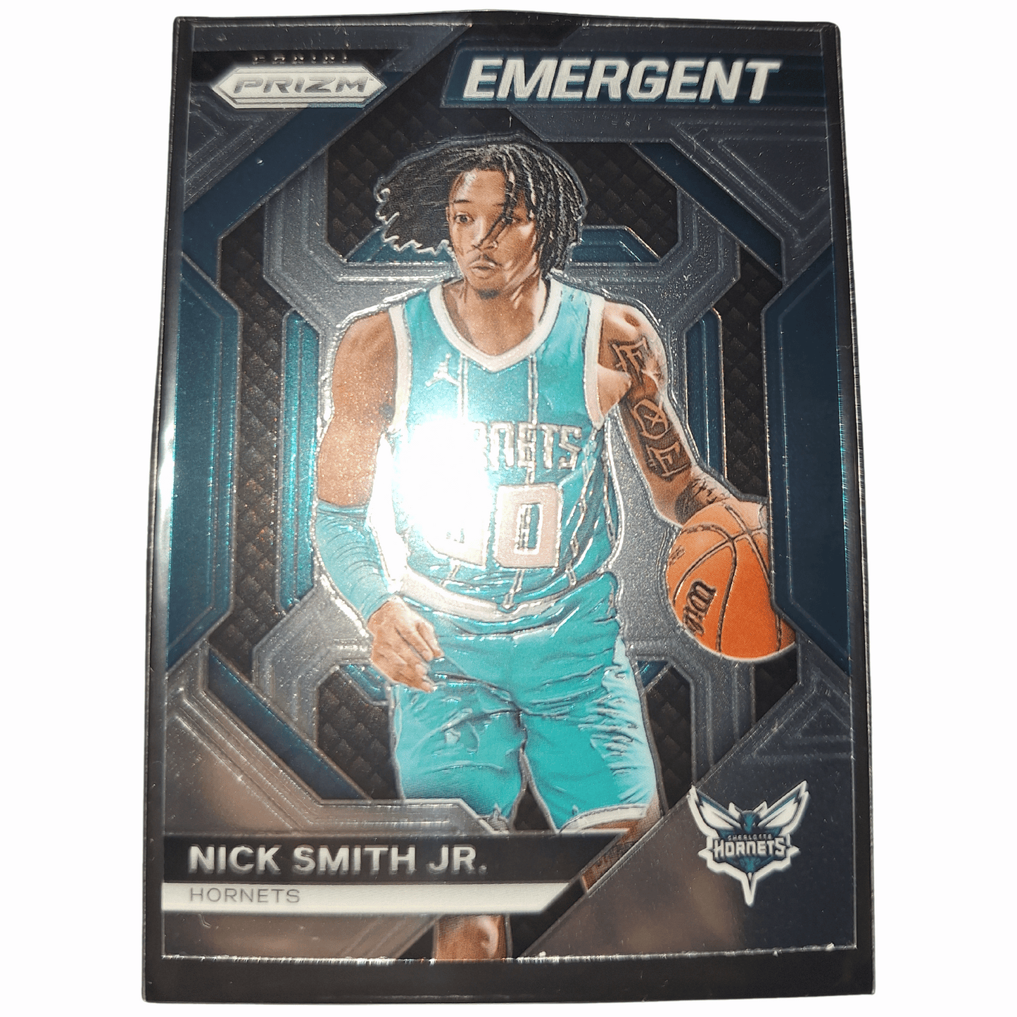 2023-24 Panini Prizm NBA Nick Smith Jr. #10 Emergent Charlotte Hornets Basketball Card