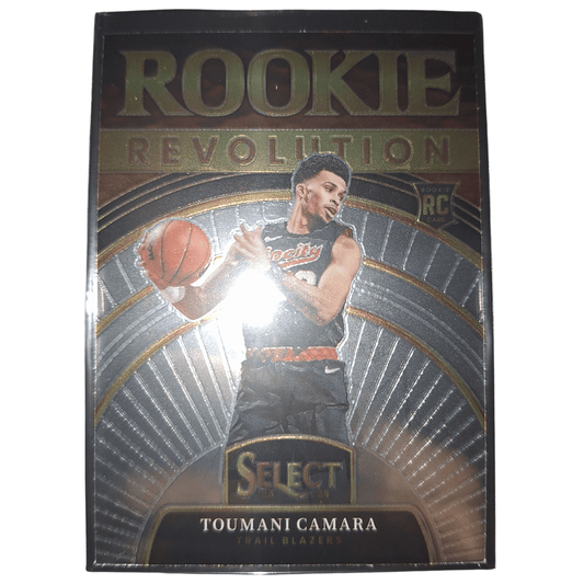 2023-24 Panini Select NBA Toumani Camara #147 RC Rookie Revolution Trail Blazers Basketball Card